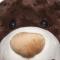 М'які тварини - М'яка дитяча іграшка коричневий ведмідь з бантом 33 см Grand DD651988 (88790)#3