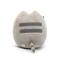 Мягкие животные - Мягкая игрушка и слюнявчик полупрозрачный 2Life Пушин кэт с сердцем 25 см Серый (vol-10396)#6