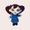 Персонажі мультфільмів - М'яка іграшка UKC Лялька Поппі бордове волосся 28 см (16341059751)#3