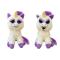 Мягкие животные - Интерактивная игрушка SUNROZ Feisty Pets Добрые Злые зверюшки Единорог Гленда 20 см Разноцветный (SUN0139) (hub_oBpE43061)#2