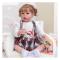 Ляльки - Силіконова колекційна лялька Reborn Doll Дівчинка Поліна Вінілова Лялька Висота 75 см (493)#4