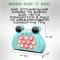 Антистресс игрушки - Электронный Поп Ит Про Интерактивный 4 Режима + Подсветка Pop It Pro SV Toys Лягушка (642)#5