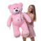 М'які тварини - Плюшевий ведмедик Mister Medved Чарлі 110 см Рожевий (091)#2