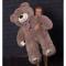 М'які тварини - Плюшевий ведмедик Mister Medved Хеппі 130 см Капучіно (085)#7