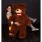 М'які тварини - Плюшевий ведмедик Mister Medved Хеппі 130 см Бурий (007)#7
