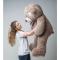 М'які тварини - Плюшевий ведмедик Mister Medved з латками Маркус 150 см Капучіно (057)#4