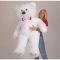 М'які тварини - Плюшевий ведмідь Mister Medved Ларрі 160 см Білий (012)#4