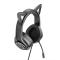 Портативні колонки та навушники - Навушники провідні з вушками та підсвічуванням HOCO Cute cat luminous W107 RGB Black N (019976)#4