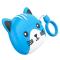 Портативні колонки та навушники - Дитячі бездротові навушники Bluetooth HOCO Cat EW46 в кейсі Blue N (019982)#3