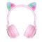 Портативні колонки та навушники - Навушники бездротові Hoco Cheerful Cat ear W27 Bluetooth (011852)#2