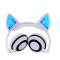Портативні колонки та навушники - Bluetooth навушники LINX BL108A з котячими вушками LED Білі (SUN0480)#5