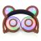 Портативні колонки та навушники - Навушники LINX Bear Ear Headphone з ведмежими вушками LED підсвічування 350 mAh Коричневий (SUN1863)#2