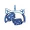 Портативные колонки и наушники - Беспроводные наушники с кошачьими ушками единорог CATEARS STN-27 LED Blue (STN27Blue)#2