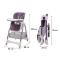Товары по уходу - Детский стульчик для кормления складной Bestbaby BS-806 Фиолетовый (11098-63100)#2