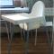 Товари для догляду - Стілець для годування + столик IKEA ANTILOP 56 х 62 х 90 см Біло-сірий (423343)#5