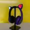 Портативные колонки и наушники - Полноразмерные наушники беспроводные Cat Headset Y 047 Bluetooth с подсветкой и кошачьими ушками Фиолетовые Violet (SMT 14857/2)#7