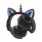 Портативні колонки та навушники - Навушники Cute Headset котячі вушка/єдиноріг бездротові з підсвічуванням RGB 27STN (SMT 15161/3)#4