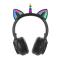 Портативні колонки та навушники - Навушники Cute Headset котячі вушка/єдиноріг бездротові з підсвічуванням RGB 27STN (SMT 15161/3)#5