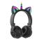 Портативні колонки та навушники - Навушники Cute Headset котячі вушка/єдиноріг бездротові з підсвічуванням RGB 27STN (SMT 15161/3)#7