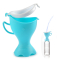 Товари для догляду - Портативний туалет Чаша на будь-яку пляшку Jiemu CBLU1 Блакитний (392)#2