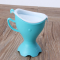 Товари для догляду - Портативний туалет Чаша на будь-яку пляшку Jiemu CBLU1 Блакитний (392)#5