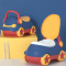 Товари для догляду - Дитячий горщик Babyhood автомобіль з м'яким сидінням BH201 Синій (2755)#5
