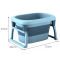 Товари для догляду - Дитяча ванна для купання Little Bean MBK00026 Блакитний (3145)#3