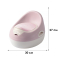 Товари для догляду - Горщик дитячий Bestbaby AH-855 Pink+White з м'якими зручним сидінням (6709-69042a)#4