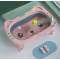 Товары по уходу - Детская ванночка Bestbaby BS-8766 Котик Pink складная (12006-70557a)#6