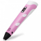 3D-ручки - 3D-ручка для малювання 3D Pen 2 та 170 м пластика Рожева (od-1363) (157020151634)#2