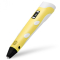3D-ручки - 3D-ручка для малювання 3D Pen 2 та 200 м пластику Жовта (mn-440) (154406176232)#2