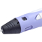 3D-ручки - 3D ручка с экраном 3D Pen Фиолетовая  с Набором Эко Пластика 79  метров  и Трафаретами (SMT 186091634\2)#4