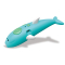 3D-ручки - 3D ручка з акумулятором дельфін + трафарети для малювання + 115м пластику 3D Painting Pen 9903 Dolphin Блакитний (SMT 16568165)#6