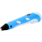 3D-ручки - 3D ручка c LCD дисплеем 3DPen Hot Draw 3 Blue+Досточка+Ножницы+Комплект эко пластика для рисования 109 метров (245480947/8)#9