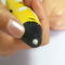 3D-ручки - 3D ручка з LCD дисплеєм та комплектом еко пластику для малювання 3DPen Hot Draw 3 Yellow (245480947/3)#9