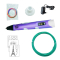 3D-ручки - 3D ручка c LCD дисплеем и комплектом эко пластика для рисования 3DPen Hot Draw 3 Violet (245480947/2)#7