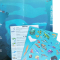 Настільні ігри - Гра з багаторазовими наліпками Умняшка "Підводний світ" KP-008 (25514)#2