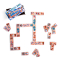 Настольные игры - Настольная игра "Новогоднее домино" Ubumblebees ПСД242 PSD242 28 плашек (63960)#2