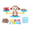 Настольные игры - Детская обучающая игра математические весы удержи баланс 2Life Обезьянка Коричневый (v-11299)#7