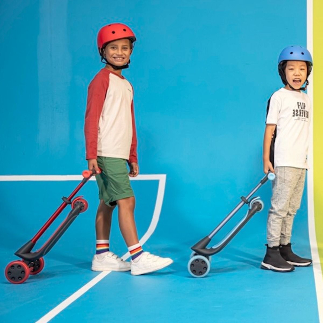 Самокаты - Самокат YVolution Glider Nua красный (Y101262)#2