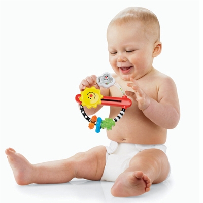 Брязкальця, прорізувачі - Брязкальце Веселе сонечко Fisher-Price (K7191) (К7191)#2
