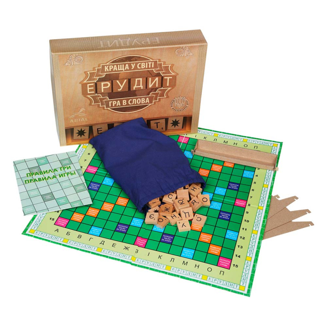 Настольные игры - Настольная игра Эрудит Arial (4820059910220)#2