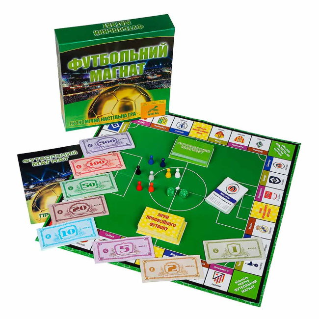 Настільні ігри - Настільна гра Футбольний магнат Arial (4820059910176)#2
