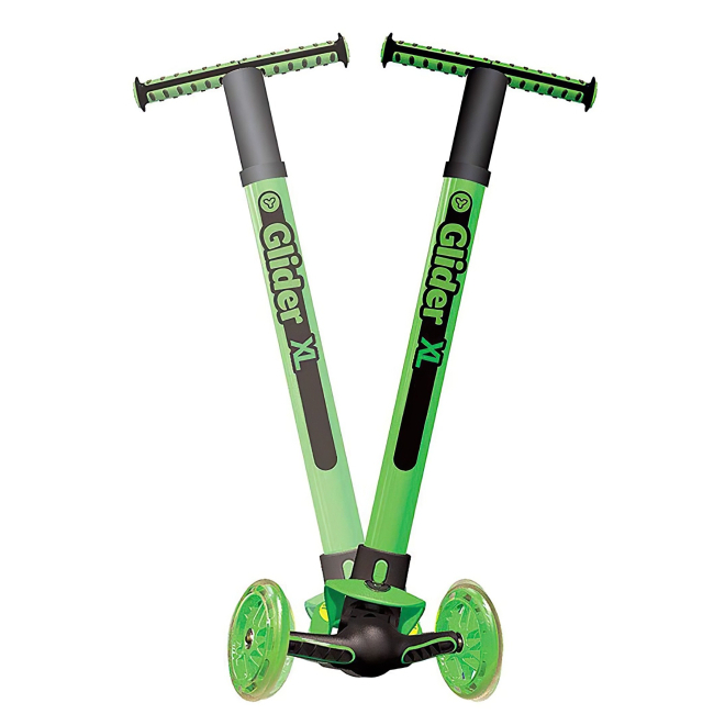 Самокати - Самокат YVolution Yglider XL зелений (N101132)#2