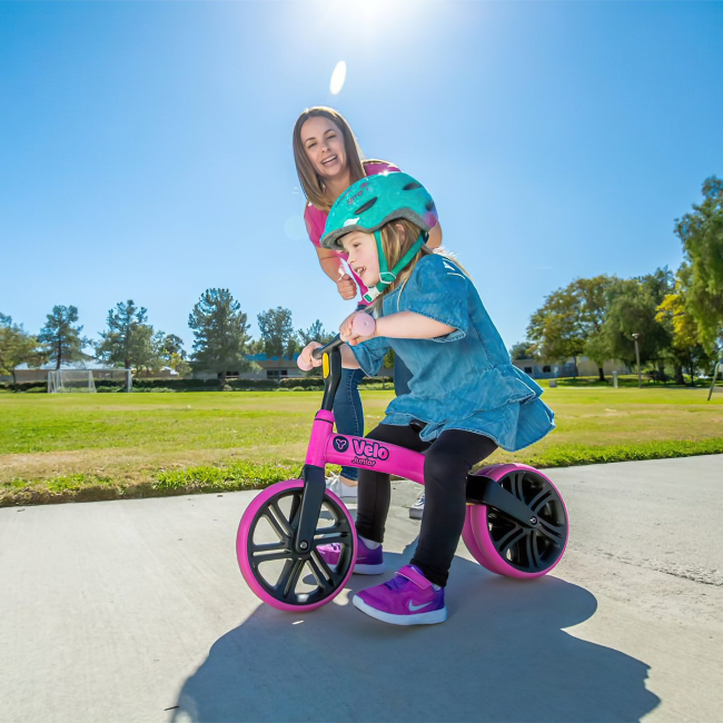 Біговели - Біговел YVolution Velo Junior рожевий (N101050)#2