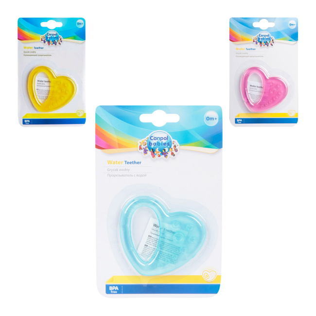 Погремушки, прорезыватели - Прорезыватель Canpol babies Сердечко ассортимент (2/294)#2