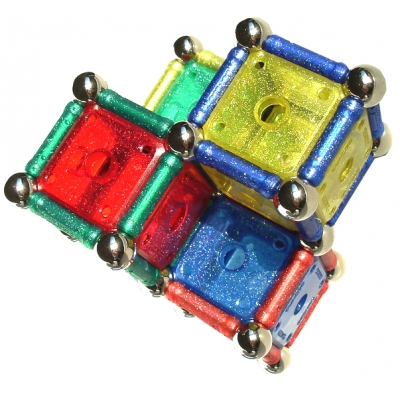 Магнітні конструктори - Конструктор Hipper Glitter 40(417)#3