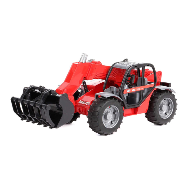 Транспорт і спецтехніка - Дорожній навантажувач із телескопічною стрілою MLT 633 BRUDER (2125) (02125)#3