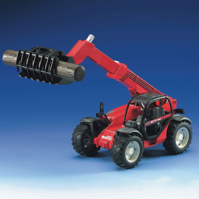 Транспорт і спецтехніка - Дорожній навантажувач із телескопічною стрілою MLT 633 BRUDER (2125) (02125)#5