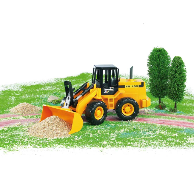 Транспорт и спецтехника - Дорожный погрузчик FR130 Bruder (2425) (02425)#4